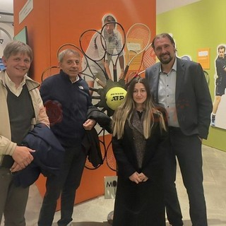 Roberto Dalmazzo presidente del Distretto del Cibo della Frutta agli ATP Finals di Torino Roberto Dalmazzo presidente del Distretto del Cibo della Frutta agli ATP Finals di Torino