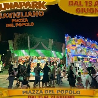 A Savigliano torna il Savipark: dal 13 al 21 giugno Piazza del Popolo si accende con la magia del Luna Park A Savigliano torna il Savipark: dal 13 al 21 giugno Piazza del Popolo si accende con la magia del Luna Park