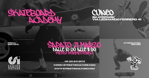 Street is Culture porta lo skate al Cuneo Skatepark