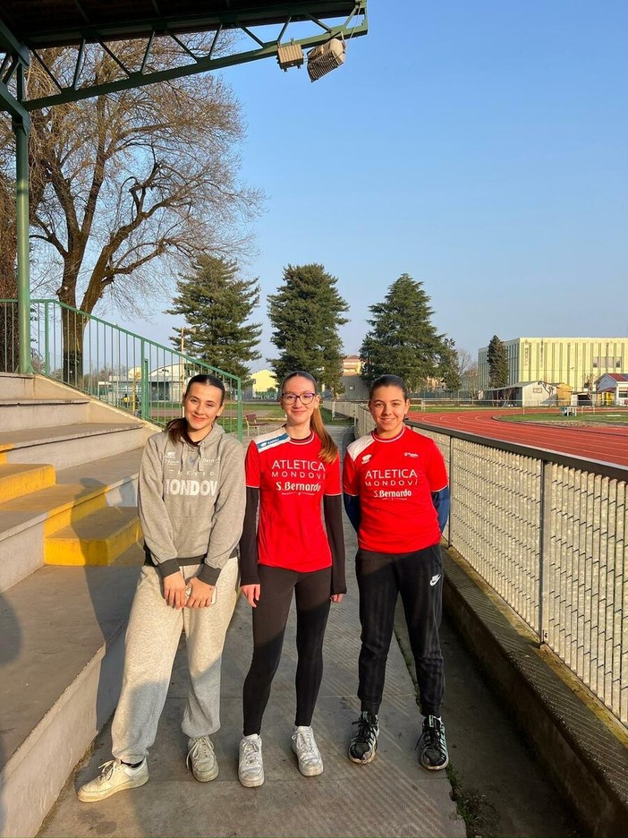 Le lanciatrici monregalesi a Vercelli