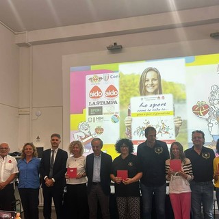 Le premiazioni del progetto Lo sport come lo vedo io gioco a fare il giornalista