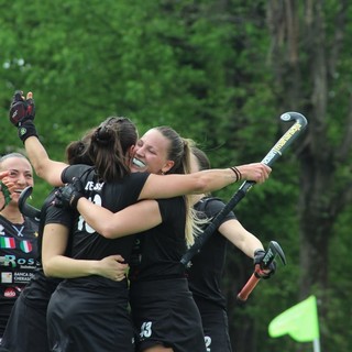 La gioia delle braidesi dopo la vittoria con Torino