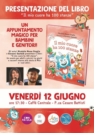 Mondovì, si presenta il libro “Il mio cuore ha cento stanze”