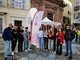 La redazione dello Sbaruffo durante la prima uscita per le Giornate FAI La redazione dello Sbaruffo durante la prima uscita per le Giornate FAI