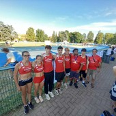La squadra dell'Atletica Mondovì a Novara La squadra dell'Atletica Mondovì a Novara