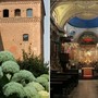 Da sinistra: i Castelli di Lagnasco e la confraternita del Santissimo Crocefisso Da sinistra: i Castelli di Lagnasco e la confraternita del Santissimo Crocefisso