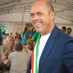 Il sindaco di Perlo Lorenzo Benzo