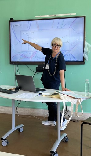 Liuba Ballocco, la matematica che diventa arte: doppio riconoscimento a San Benedetto del Tronto Liuba Ballocco, la matematica che diventa arte: doppio riconoscimento a San Benedetto del Tronto