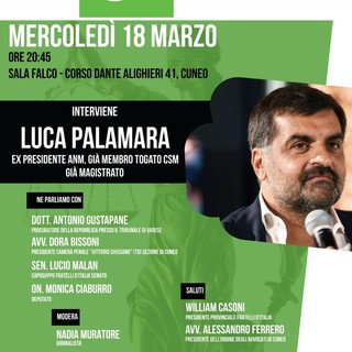 Referendum Giustizia: incontro del Comitato per il Si con Luca Palamara Referendum Giustizia: incontro del Comitato per il Si con Luca Palamara