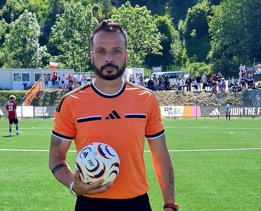 CALCIO / L'arbitro cuneese Luca Prattichizzo alla Juventus World Academy Cup 2026 CALCIO / L'arbitro cuneese Luca Prattichizzo alla Juventus World Academy Cup 2026
