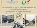 Locandina dell'evento celebrativo per gli 80 anni di Commercio di Saluzzo: tra storia, memoria e musica Locandina dell'evento celebrativo per gli 80 anni di Commercio di Saluzzo: tra storia, memoria e musica