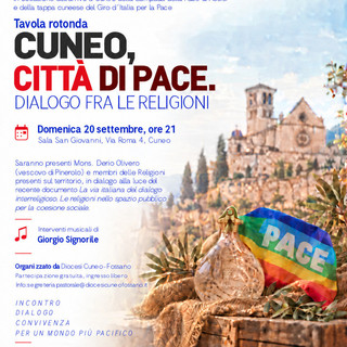 A Cuneo arriva la Lampada della Pace di Assisi: tavola rotonda sul dialogo interreligioso in Sala San Giovanni