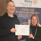 Il Rotary Club Cuneo 1925 sostiene la Cooperativa Sociale “Il Ramo” con una donazione