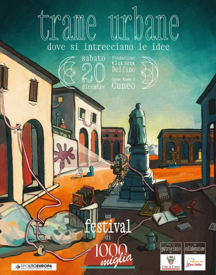 Trame Urbane: a Cuneo un Festival di 1000MIGLIA per festeggiare con la città il  suo decimo compleanno