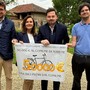 Luca Murazzano presidente associazione don Avataneo, l'assessore Alessandra Testa, il sindaco Alberto Deninotti e Marco Biolatti presidente Muovi le mani per Marene Luca Murazzano presidente associazione don Avataneo, l'assessore Alessandra Testa, il sindaco Alberto Deninotti e Marco Biolatti presidente Muovi le mani per Marene