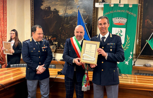 L’Encomio Solenne a il Sostituto Commissario Paolo Romero