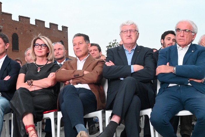 Da sinistra Giuliana Cirio, Mauro Gola e Mariano Costamagna in una foto del 2023 Da sinistra Giuliana Cirio, Mauro Gola e Mariano Costamagna in una foto del 2023