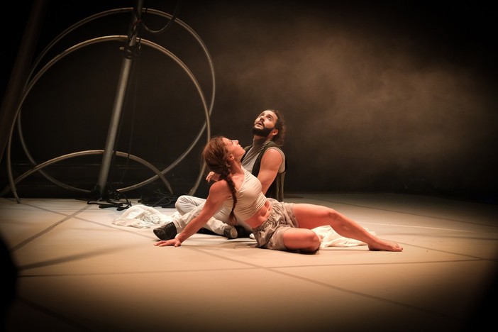 La Compagnia Hanami  mettendo in scena &quot;Lusìn&quot;