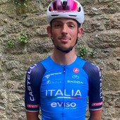 Luca Gugnino con la maglia della Nazionale Italiana