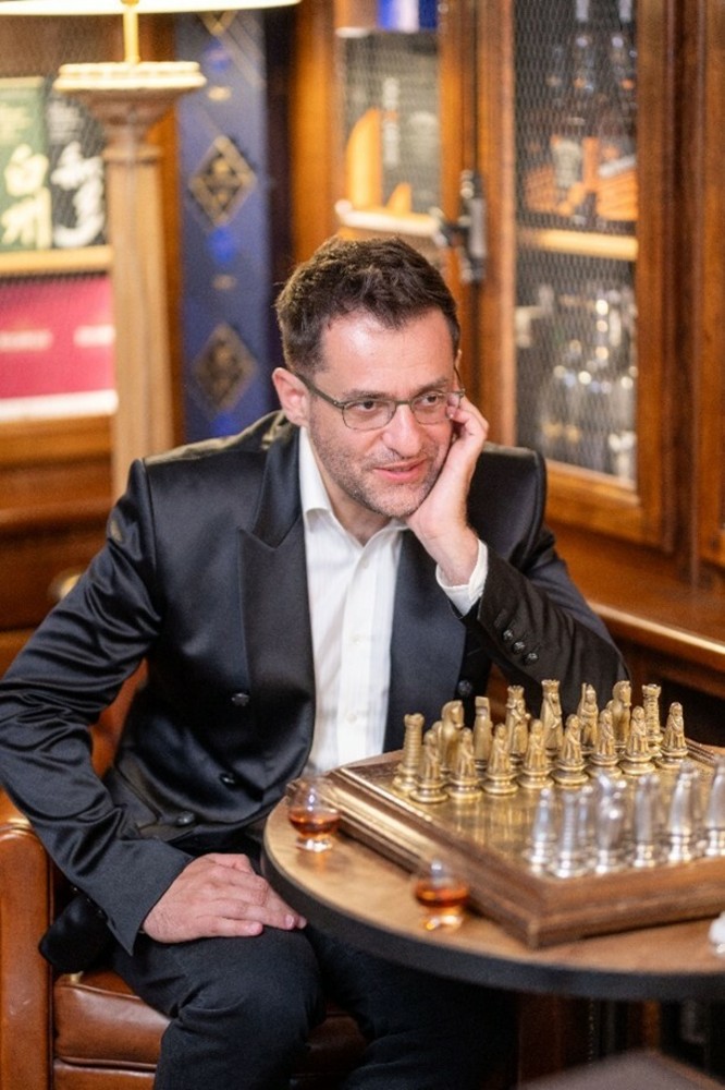 Il grande maestro Levon Aronian Il grande maestro Levon Aronian