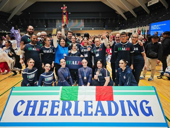 Dal Cuneese al Giappone, l’inclusione va sul podio: l’impresa mondiale di Italia CheerAbility Dal Cuneese al Giappone, l’inclusione va sul podio: l’impresa mondiale di Italia CheerAbility