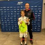 Lorenzo America con il tecnico VTT Daniil Testa