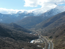 L'alta valle dalla torre di Brachi, sullo sfondo il Pizzo di Ormea innevato L'alta valle dalla torre di Brachi, sullo sfondo il Pizzo di Ormea innevato