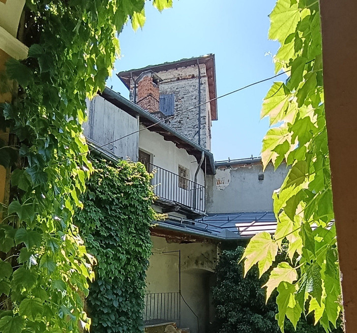 Il loggiato di Casa Antonielli d’Oulx Il loggiato di Casa Antonielli d’Oulx