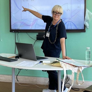 Liuba Ballocco, la matematica che diventa arte: doppio riconoscimento a San Benedetto del Tronto Liuba Ballocco, la matematica che diventa arte: doppio riconoscimento a San Benedetto del Tronto
