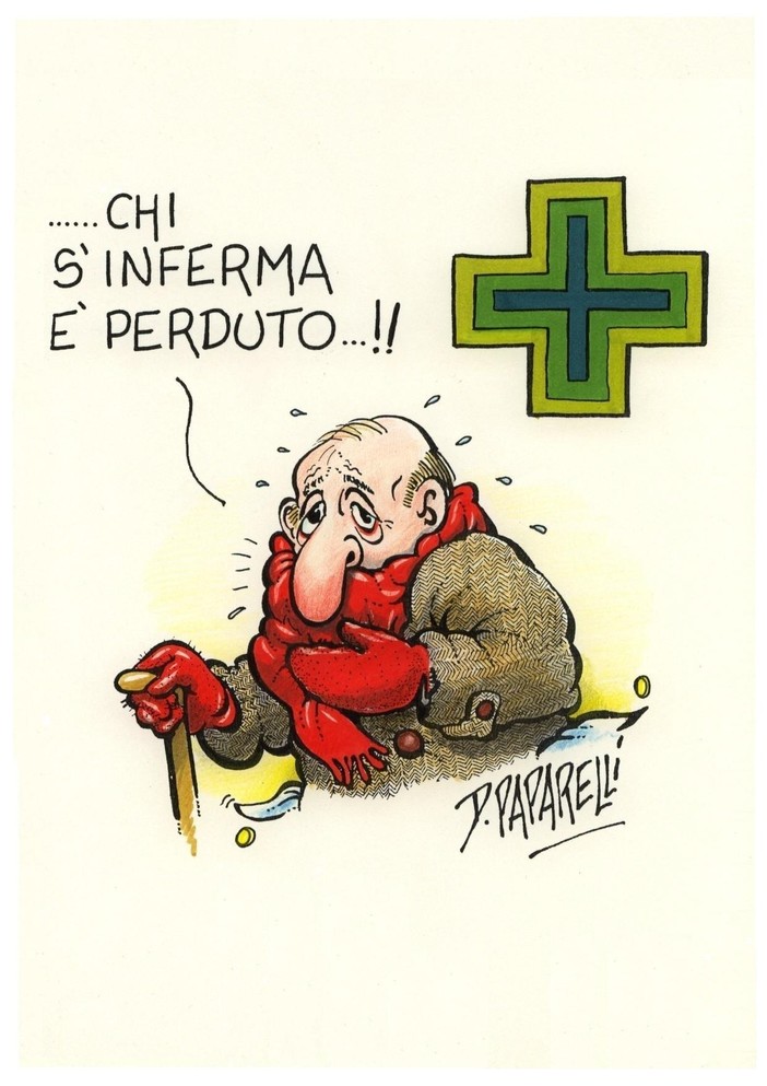 La crisi della sanità pubblica nella vignetta di Danilo Paparelli