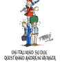 Estatee italiani in vacanza nella vignetta di Danilo Paparelli Estatee italiani in vacanza nella vignetta di Danilo Paparelli