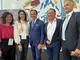 Chiara Bergadano e Daniela Ferrero di Langhe Experience con il presidente della Regione Piemonte Alberto Cirio, l’assessore regionale al Turismo Paolo Bongioanni e il direttore dell’Ente Turismo Langhe Monferrato Roero Bruno Bertero, nel corso della conferenza stampa Chiara Bergadano e Daniela Ferrero di Langhe Experience con il presidente della Regione Piemonte Alberto Cirio, l’assessore regionale al Turismo Paolo Bongioanni e il direttore dell’Ente Turismo Langhe Monferrato Roero Bruno Bertero, nel corso della conferenza stampa