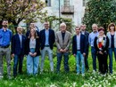 I membri della lista con il candidato sindaco Sergio Costamagna