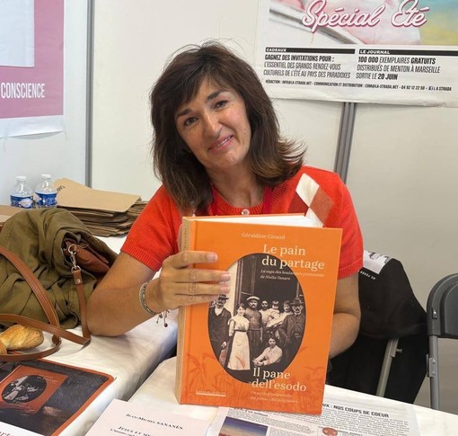La giornalista e scrittrice Gèraldine Giraud La giornalista e scrittrice Gèraldine Giraud