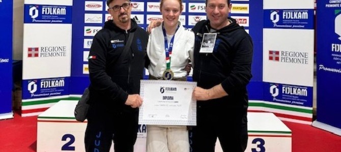 JUDO / Luisa Belliardo strepitosa: l'atleta della ASD Valle Maira strappa il titolo di Campionessa Italiana A2