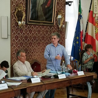 Beppe Lauria in consiglio comunale