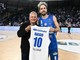 l'incontro con Roberto Baggio nel giugno 2024 (Foto IG e Pallacanestro Brescia)