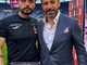 Luca Pratichizzo con Alessandro Del Piero Luca Pratichizzo con Alessandro Del Piero