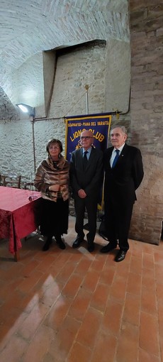 Da sinistra Giuliana Rivoia, Carlo Rubiolo, Matteo Quaglia