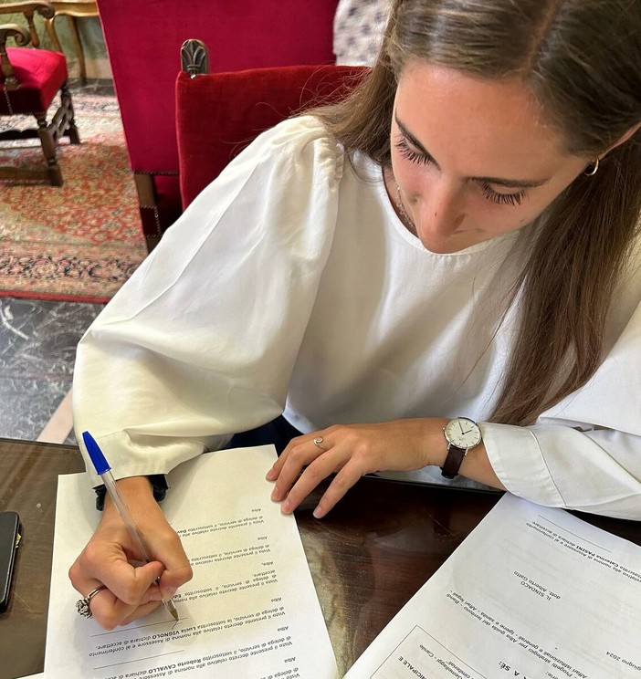 Lucia Vignolo, assessora al Protagonismo giovanile