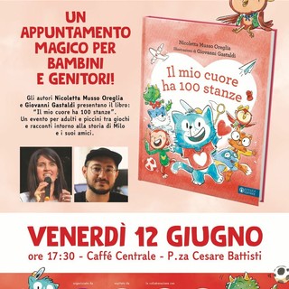 Mondovì, si presenta il libro “Il mio cuore ha cento stanze” Mondovì, si presenta il libro “Il mio cuore ha cento stanze”