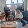La centenaria Iolanda con famigliari e sindaco La centenaria Iolanda con famigliari e sindaco
