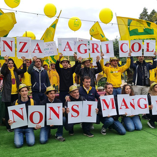 Anche gli agricoltori della Granda al Villaggio Coldiretti di Milano per protestare contro il caro bollette