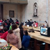 I presepi esposti nella chiesa della "Crociata" di Moretta