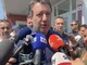 Il ministro Salvini all'uscita del carcere di Bollate Il ministro Salvini all'uscita del carcere di Bollate