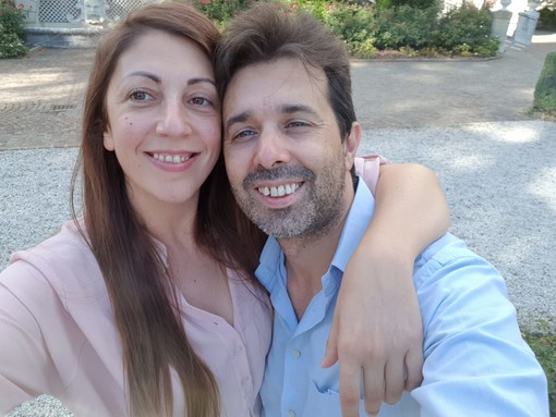 Immagini felici di Maurizio Calorio e Silvia Duca: presto la coppia potrà rivivere la normalità