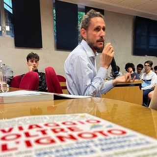 Lo scrittore Davide Morosinotto