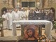 Foto di gruppo dopo la Messa in memoria di santa Chiara, a Bra Foto di gruppo dopo la Messa in memoria di santa Chiara, a Bra