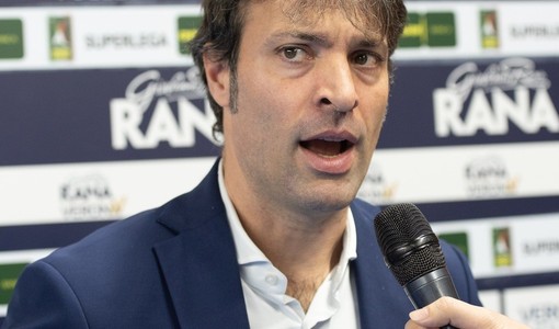 Matteo Battocchio a fine gara: "Verona ci ha battuti con la sua arma migliore" (Foto Campagnoli)