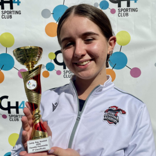 FIORETTO FEMMINILE / Marika Botta terza ai Campionati Assoluti a Torino